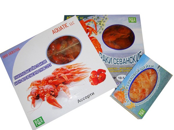 Раки в ассортименте в Невтекамске