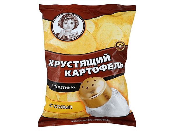 Картофельные чипсы "Девочка" 160 гр. в Невтекамске