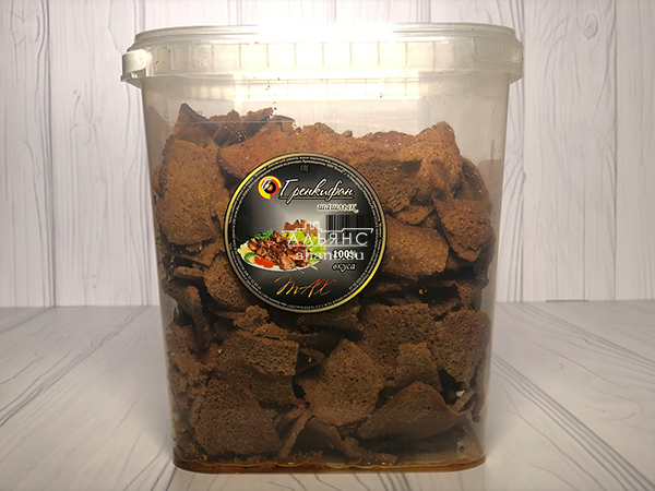 Ржаные гренки со вкусом шашлыка в Невтекамске