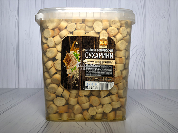 Сухарики с холодцом и хреном в Невтекамске