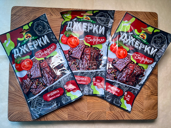 Джерки из индейки "Баффало" 45 гр. в Невтекамске