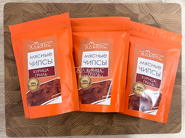 Мясо (АЛЬЯНС) вяленое курица "Гриль" 50 гр. в Невтекамске