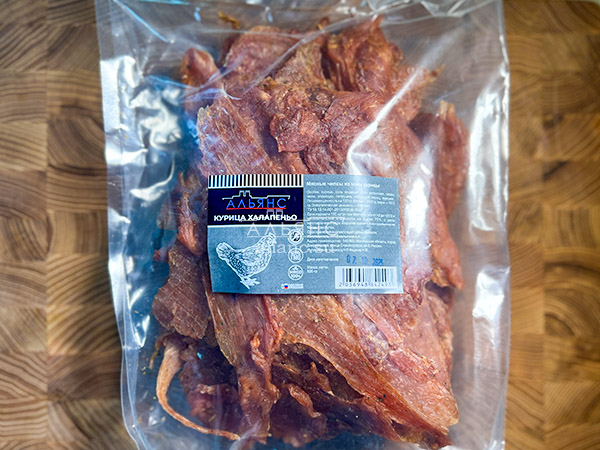 Мясо (АЛЬЯНС) вяленое курица 500гр "С халапеньо" в Невтекамске