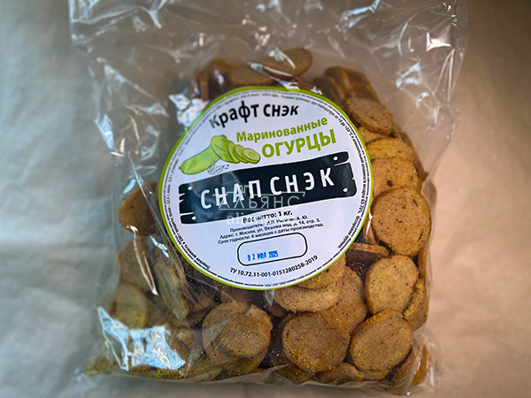 Снапсы ПШЕНИЧНЫЕ "Маринованные огурцы" в Невтекамске