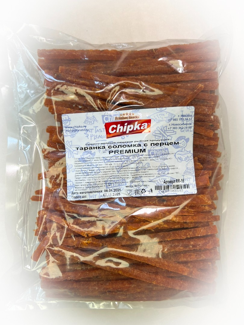 Таранка с перцем (соломка) (Chipka ПРЕМИУМ) в Невтекамске