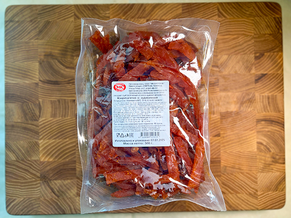 Продукт из мяса птиц "КАРПАЧЧО с АДЖИКОЙ" с/к "ООО БАЛТИКА" (Калининградская обл.) в Невтекамске