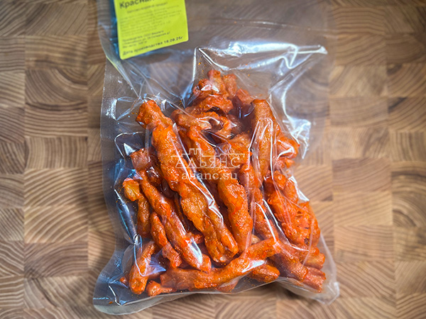 Жареный сыр СПАГЕТТИ "Красная икра" в Невтекамске