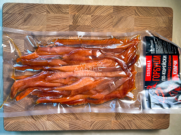 Горбуша соломка по-корейски в Невтекамске