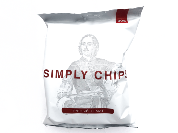 Картофельные чипсы "Simple chips" Пряный томат 80 гр. в Невтекамске